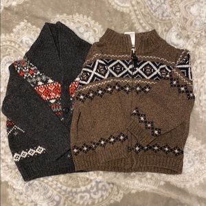 Infant sweaters